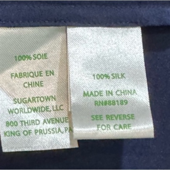 Lilly Pulitzer Cipriani Silk Top NWT - Picture 9 of 11